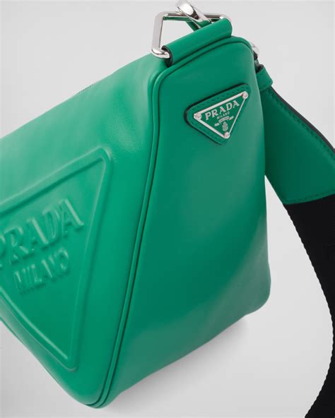 prada trisngle bag|Prada triangle shoulder bag.